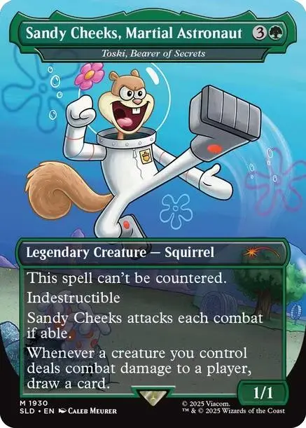 Sandy Cheeks, Martial Astronaut - Toski, Bearer Of Secrets [Secret Lair Drop Series] 1