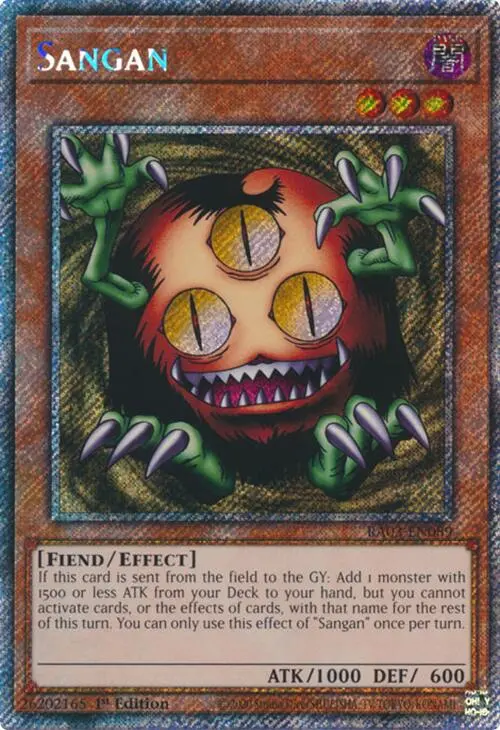 Sangan (Platinum Secret Rare) [Ra03-En089] Platinum Secret Rare 1