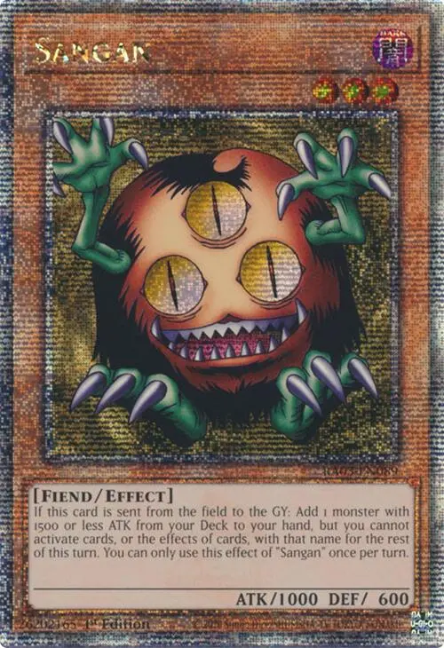 Sangan (Quarter Century Secret Rare) [Ra03-En089] Quarter Century Secret Rare 1