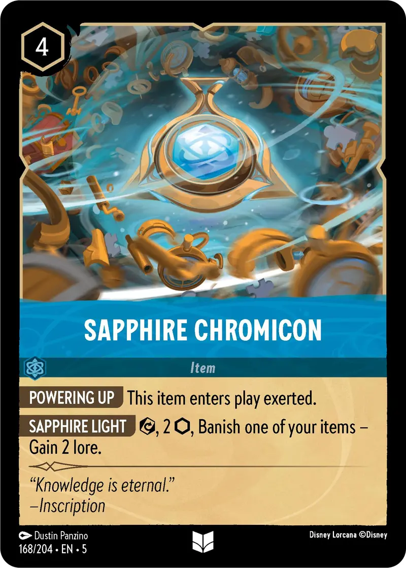 Sapphire Chromicon (168/204) [Shimmering Skies] 1