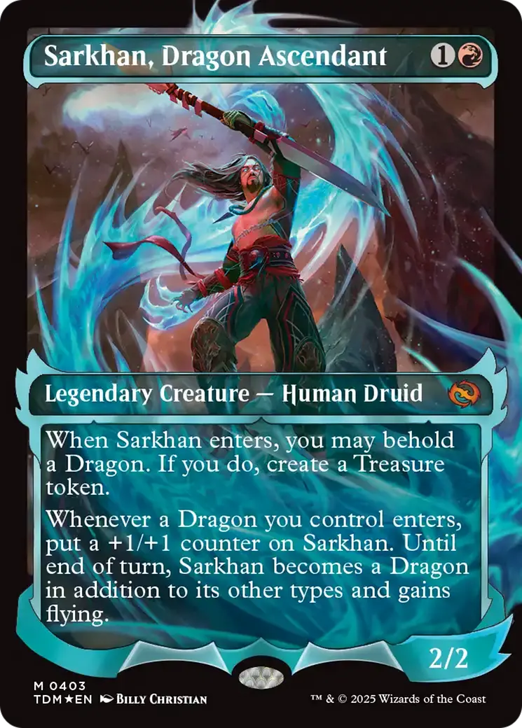 Sarkhan, Dragon Ascendant (0403) (Showcase) [Tarkir: Dragonstorm] 1