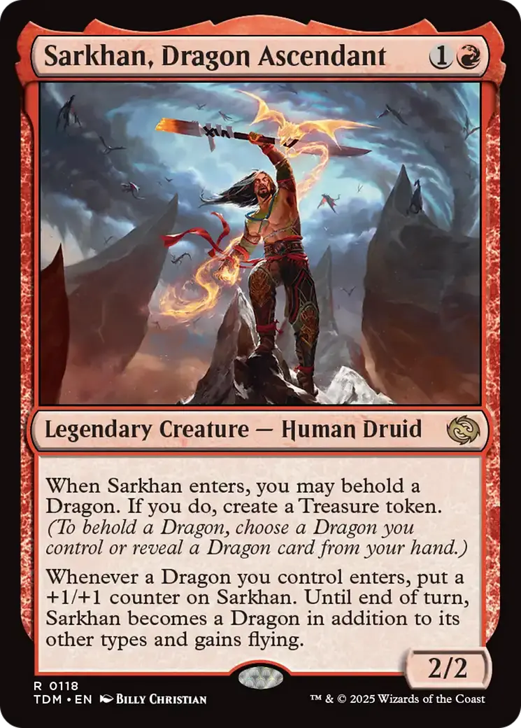 Sarkhan, Dragon Ascendant (118) [Tarkir: Dragonstorm] 1
