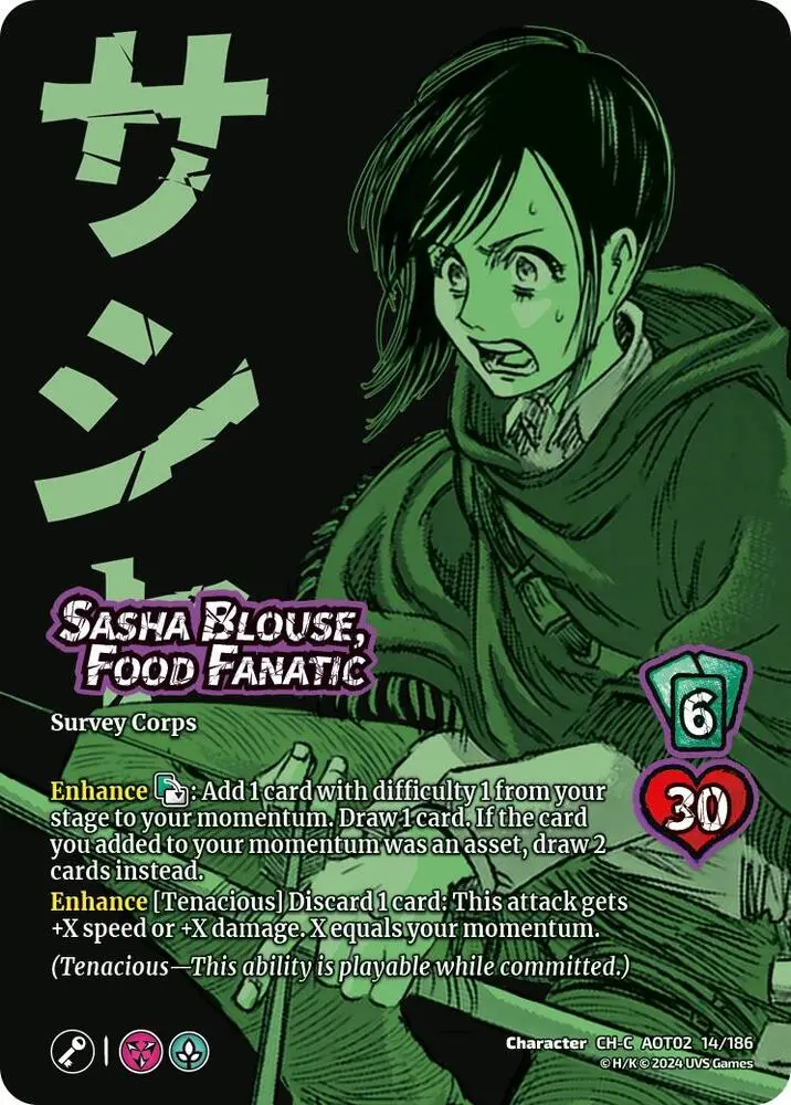 Sasha Blouse, Food Fanatic - Attack On Titan: Origins Of Power (Aot02) 1