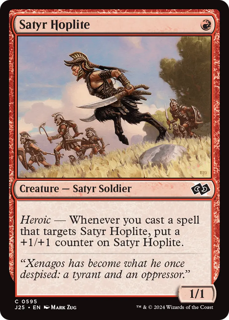 Satyr Hoplite [Foundations Jumpstart] 1