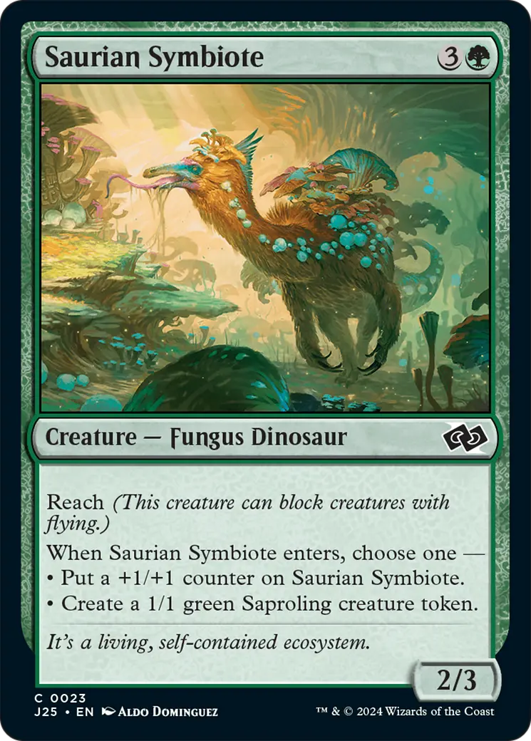 Saurian Symbiote [Foundations Jumpstart] 1