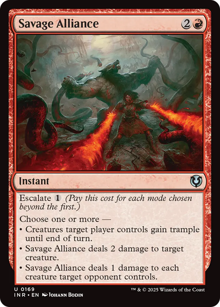 Savage Alliance [Innistrad Remastered] 1