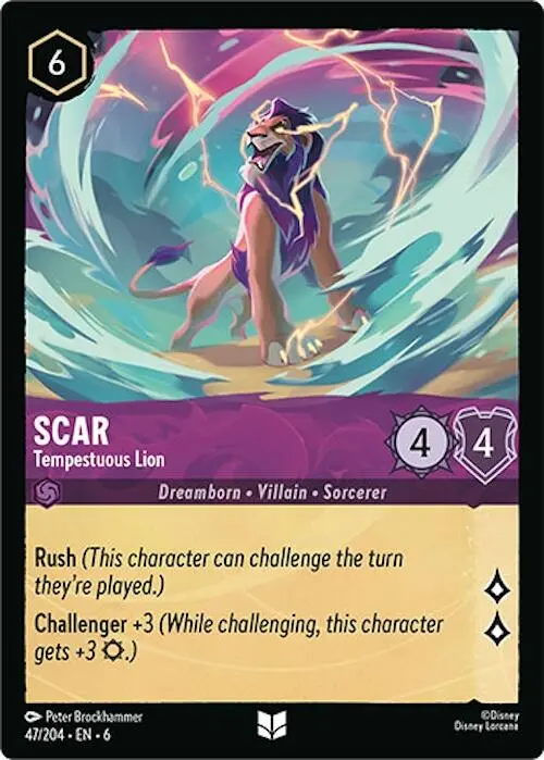 Scar - Tempestuous Lion (47/204) [Azurite Sea] 1