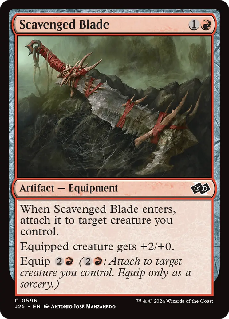 Scavenged Blade [Foundations Jumpstart] 1