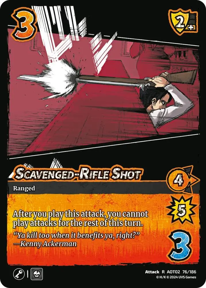 Scavenged-Rifle Shot - Attack On Titan: Origins Of Power (Aot02) 1