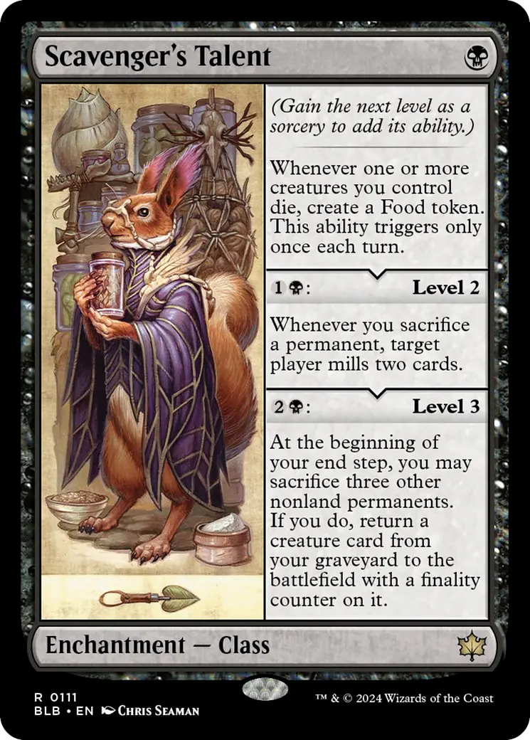Scavenger's Talent [Bloomburrow] 1