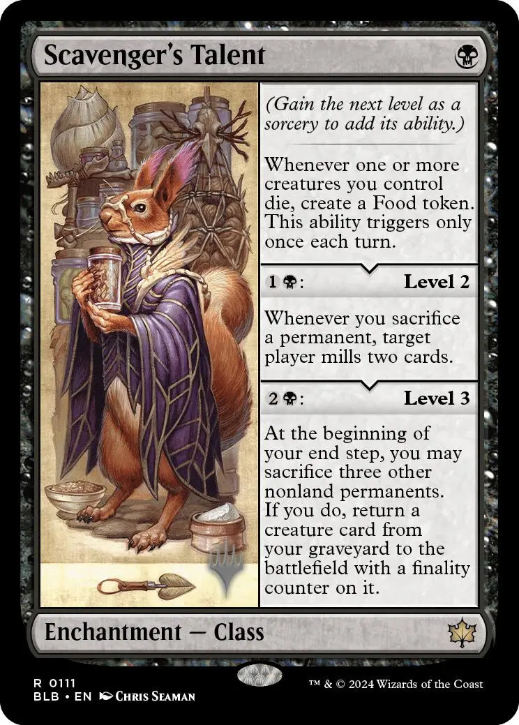 Scavenger's Talent (Promo Pack) [Bloomburrow Promos] 1