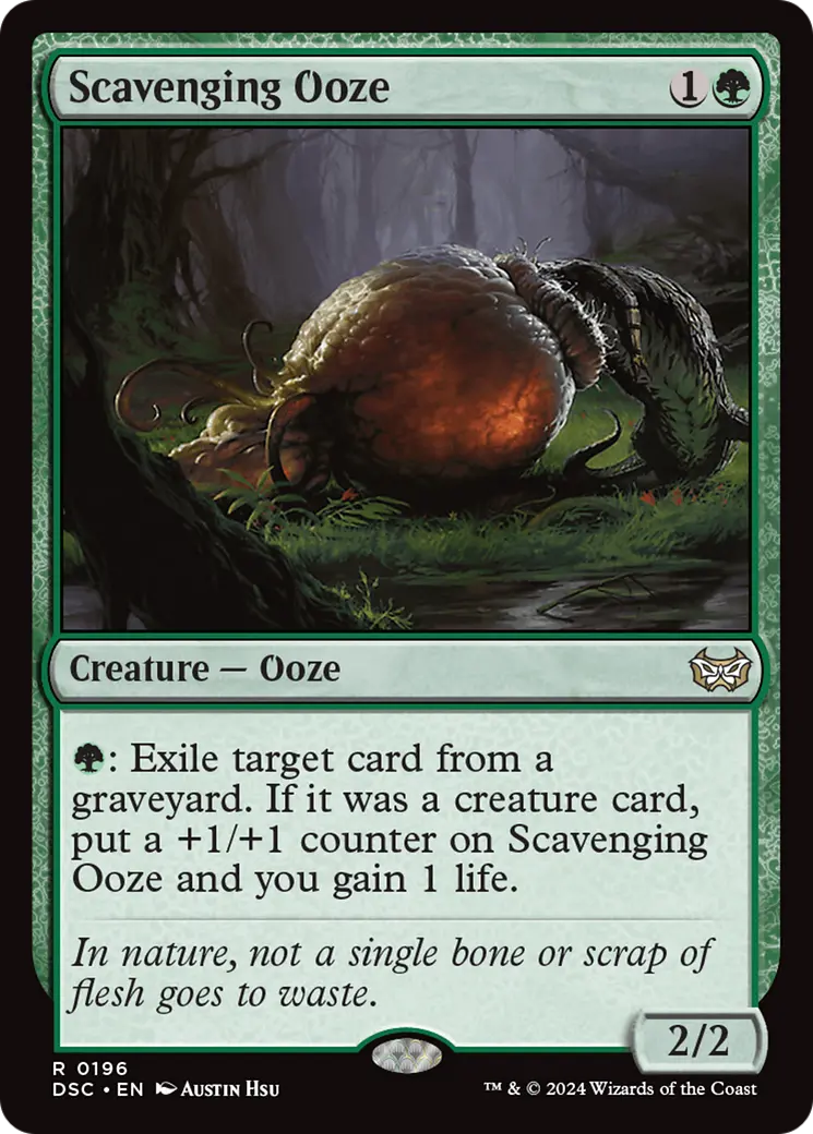 Scavenging Ooze [Duskmourn: House Of Horror Commander] 1
