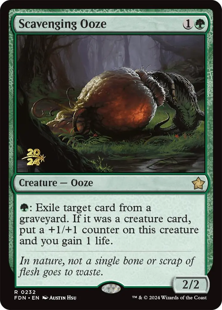 Scavenging Ooze [Foundations Prerelease Promos] 1