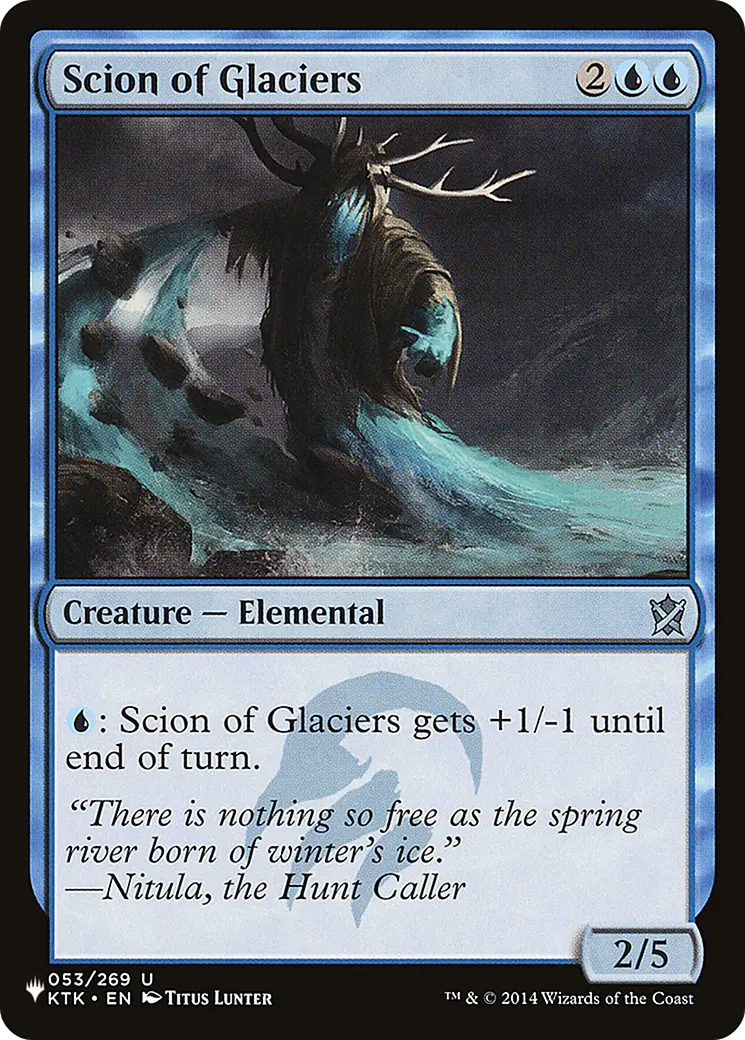 Scion Of Glaciers [The List] 1