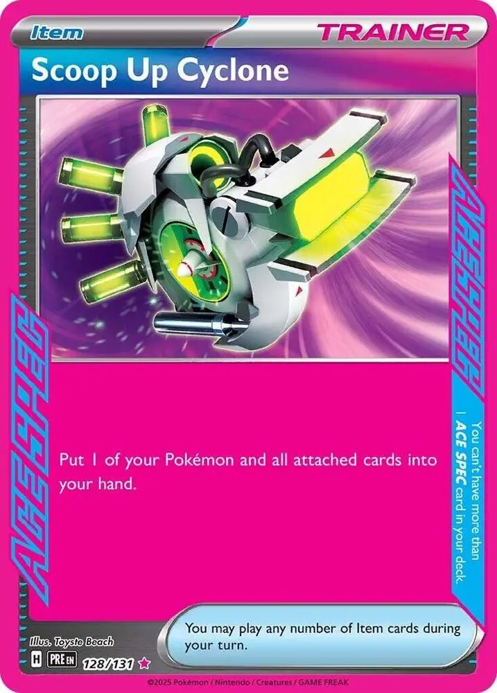 Scoop Up Cyclone (128/131) [Scarlet & Violet: Prismatic Evolutions] 1