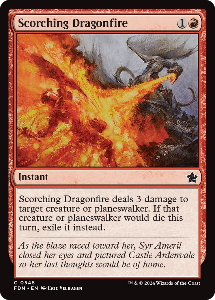 Scorching Dragonfire [Foundations] 1