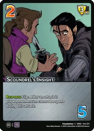 Scoundrel's Insight 1