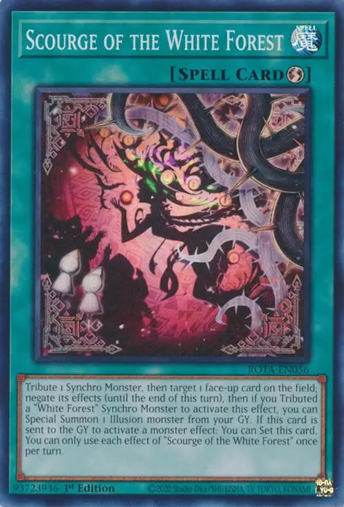 Scourge Of The White Forest [Rota-En056] Super Rare 1