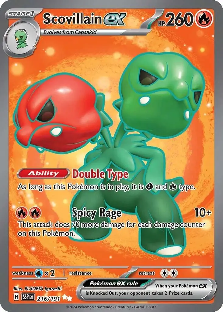 Scovillain Ex (216/191) [Scarlet & Violet: Surging Sparks] 1