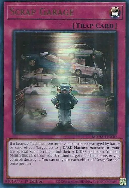 Scrap Garage [Blmm-En030] Ultra Rare 1