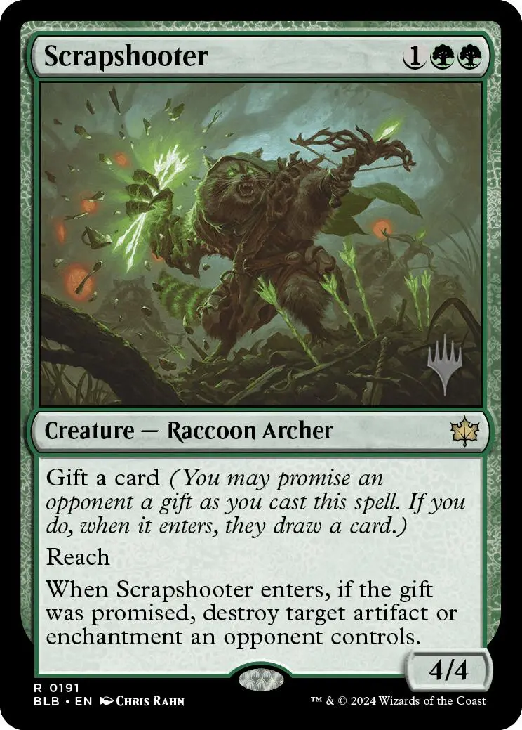 Scrapshooter (Promo Pack) [Bloomburrow Promos] 1