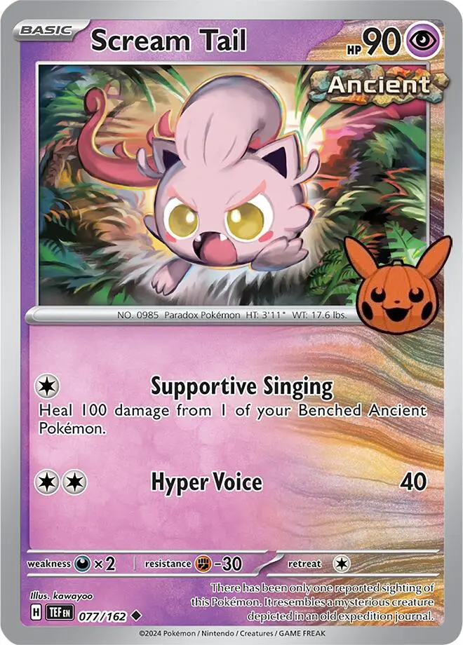 Scream Tail (077/162) [Trick Or Trade 2024] 1