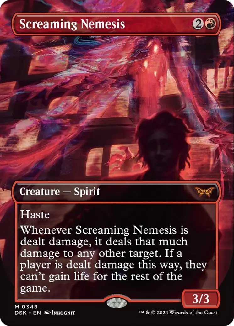Screaming Nemesis (Borderless) [Duskmourn: House Of Horror] 1