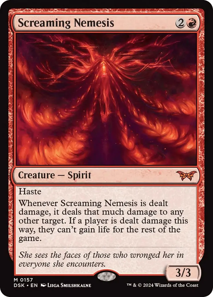 Screaming Nemesis [Duskmourn: House Of Horror] 1