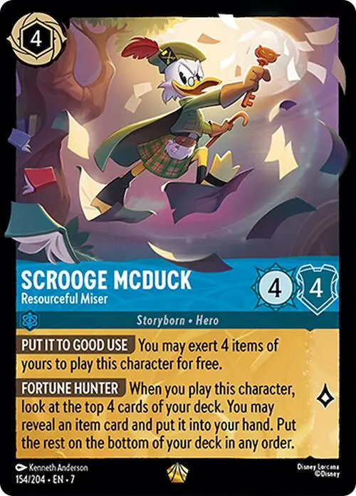 Scrooge Mcduck - Resourceful Miser (154/204) [Archazia's Island] 1
