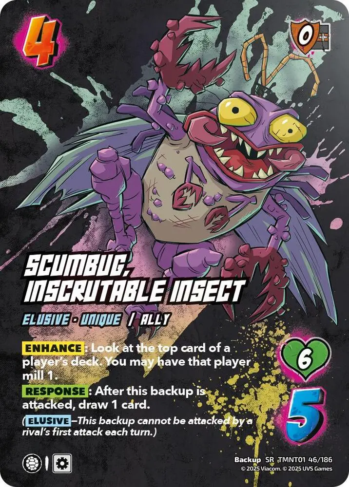Scumbug, Inscrutable Insect - Teenage Mutant Ninja Turtles (Tmnt) 1