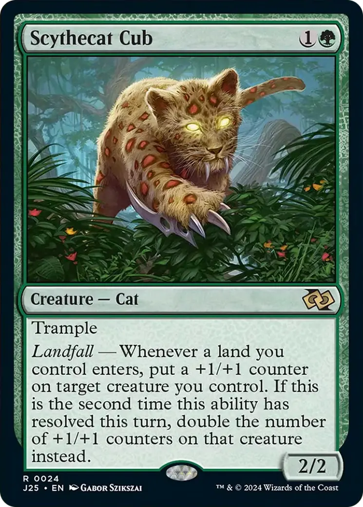 Scythecat Cub [Foundations Jumpstart] 1