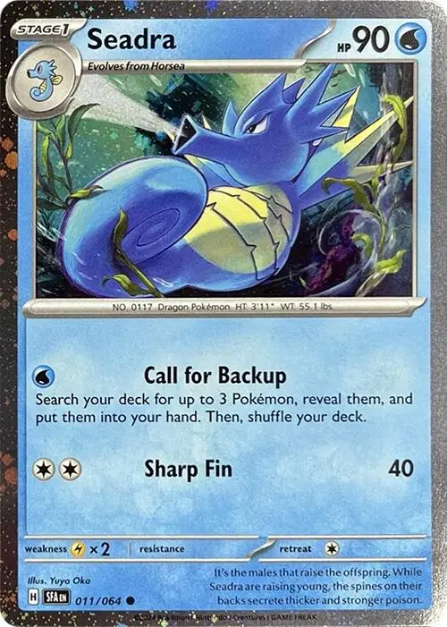 Seadra (011/064) (Cosmos Holo) [Miscellaneous Cards] 1