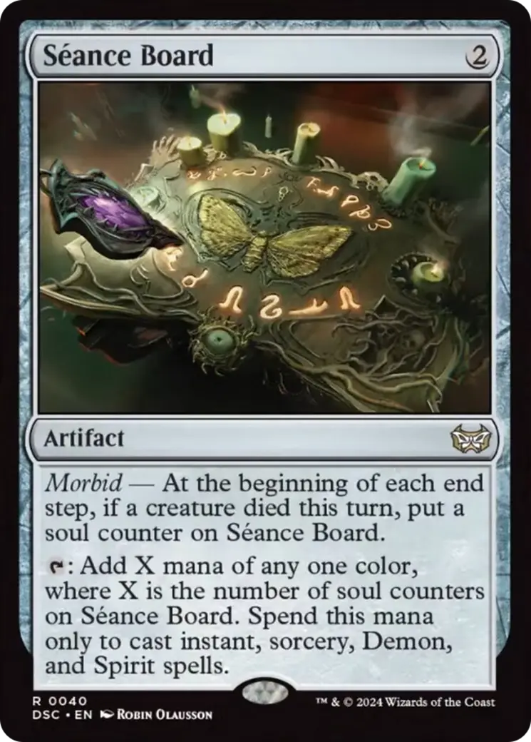 Seance Board [Duskmourn: House Of Horror Commander] 1