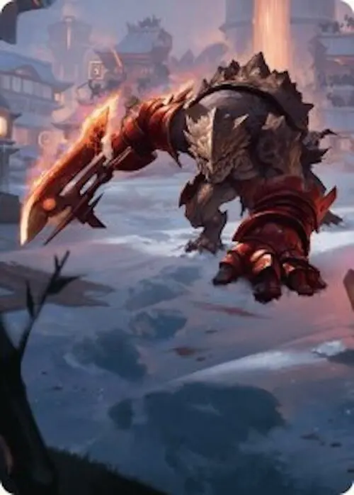 Searslicer Goblin Art Card (39/54) [Foundations Art Series] 1