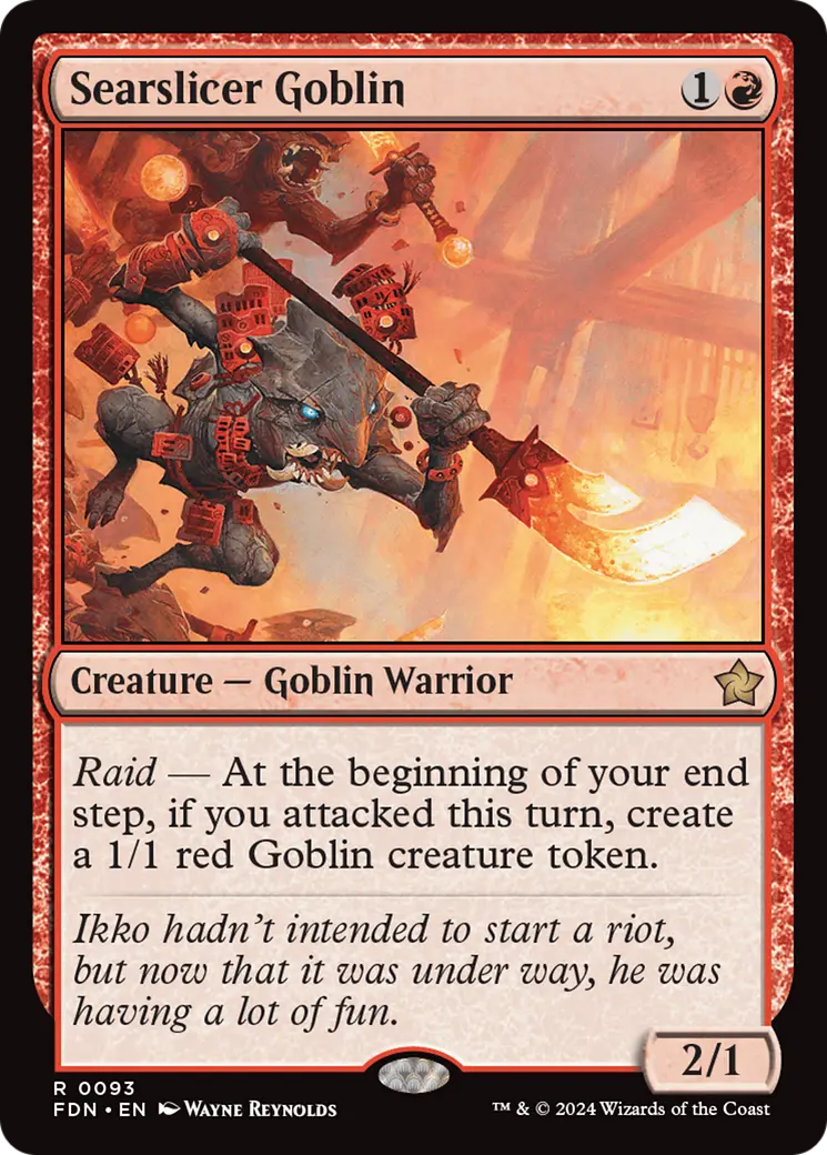 Searslicer Goblin [Foundations] 1