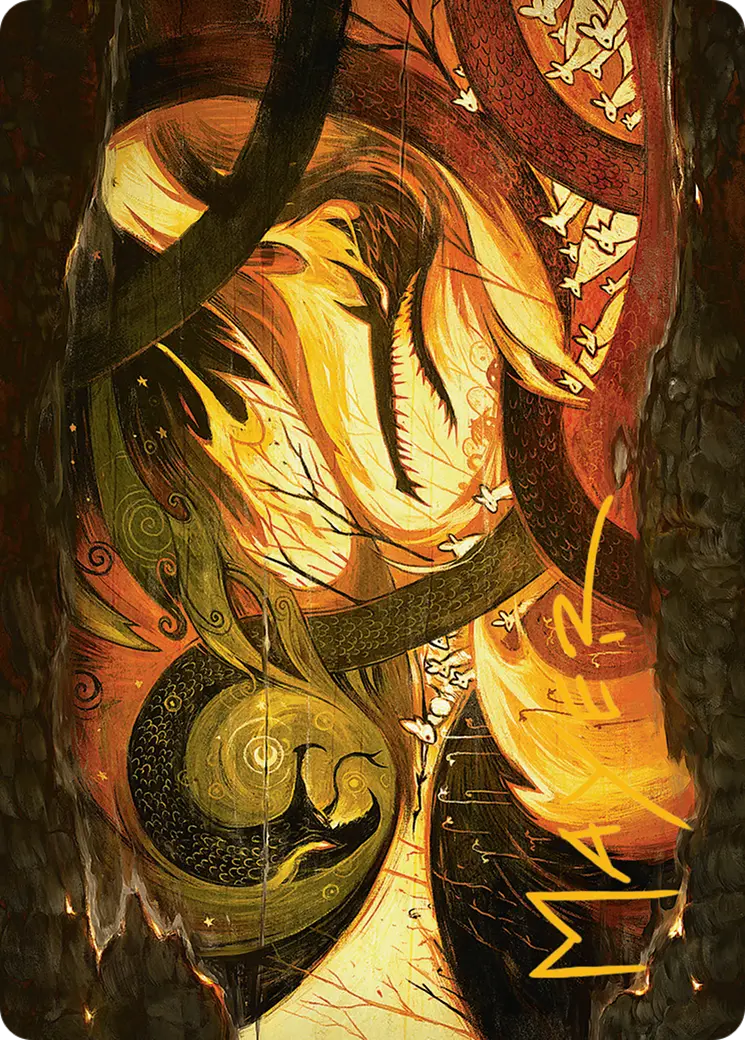 Season Of Loss Art Card (Gold-Stamped Signature) [Bloomburrow Art Series] 1