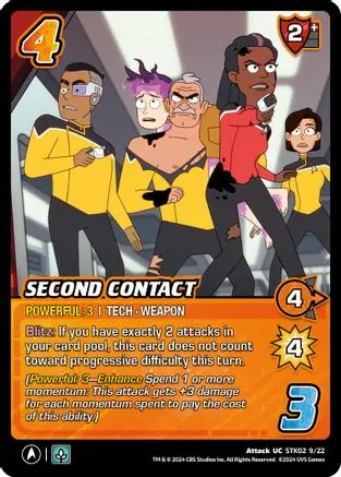 Second Contact - Stk02 9/22 - U 1