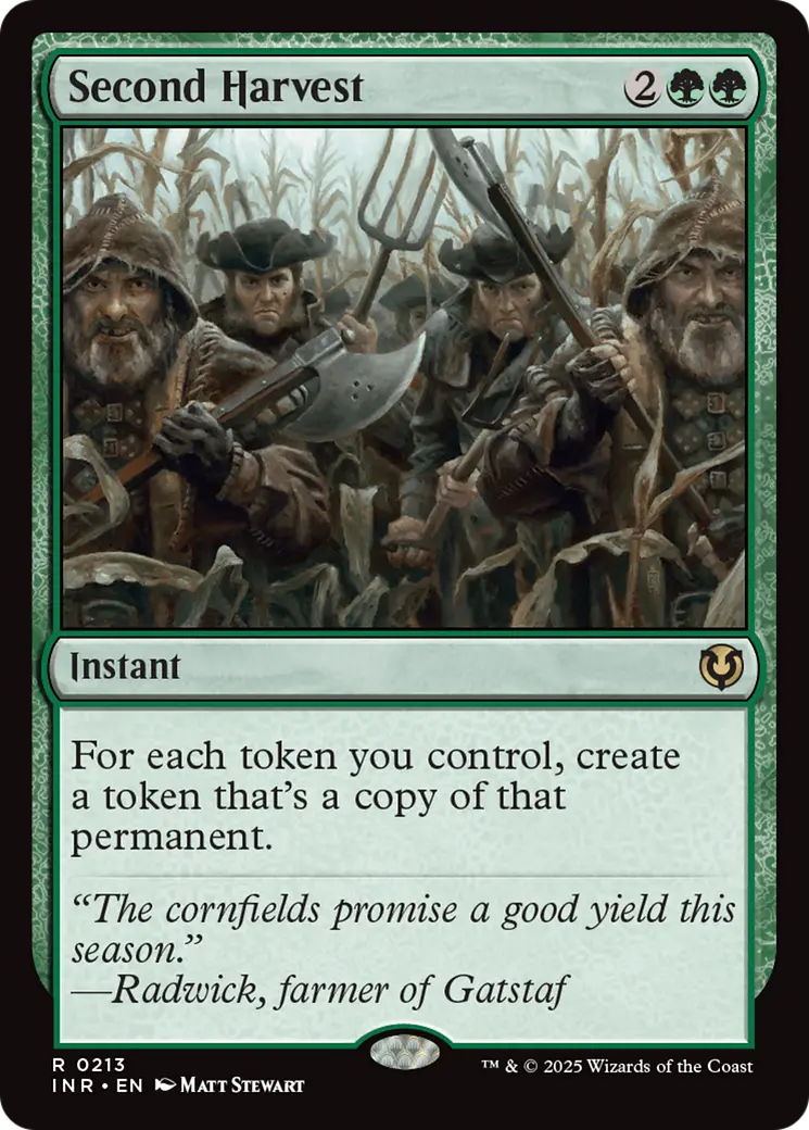 Second Harvest [Innistrad Remastered] 1
