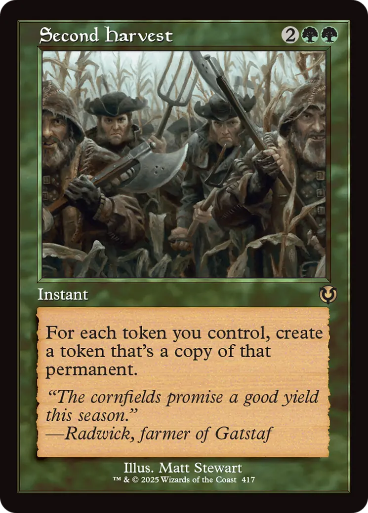 Second Harvest (Retro Frame) [Innistrad Remastered] 1
