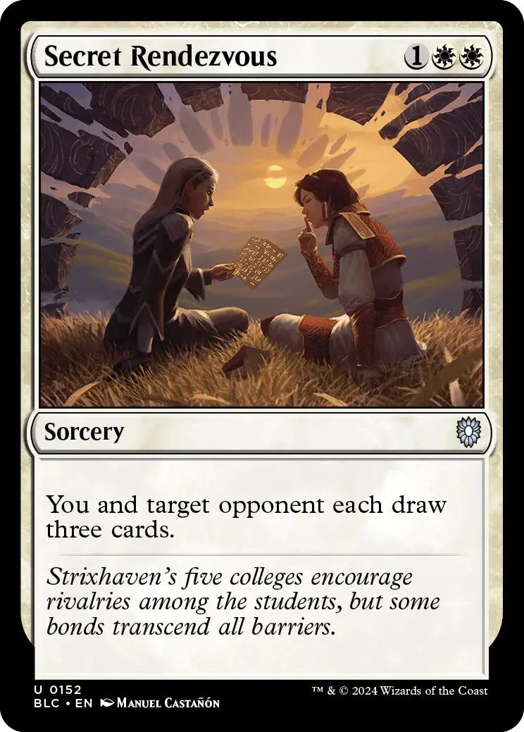 Secret Rendezvous [Bloomburrow Commander] 1