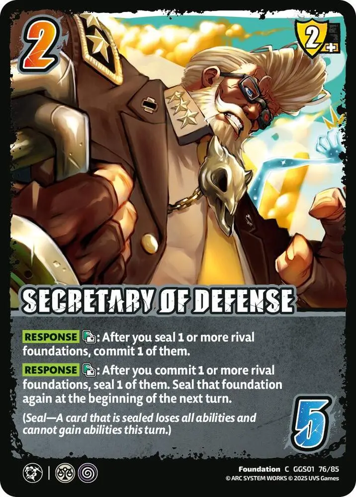 Secretary Of Defense - Guilty Gear -Strive- 1