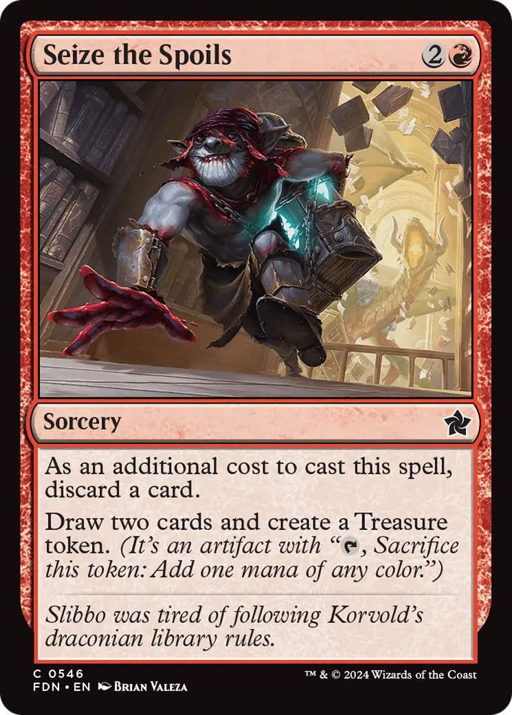 Seize The Spoils [Foundations] 1