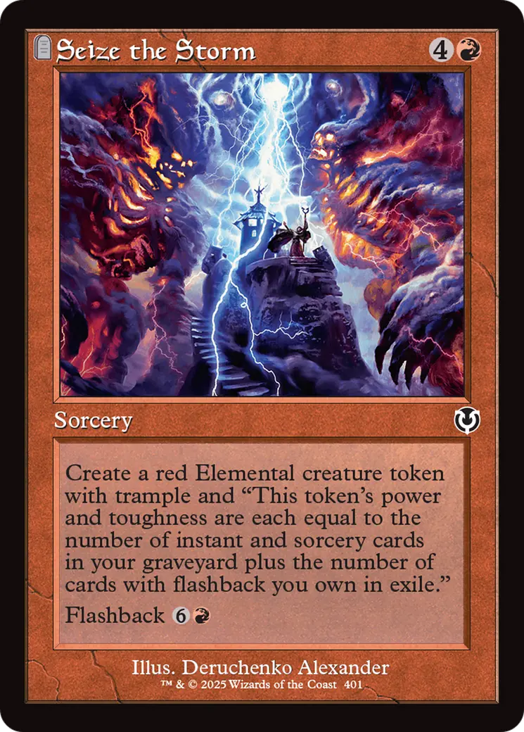 Seize The Storm (Retro Frame) [Innistrad Remastered] 1