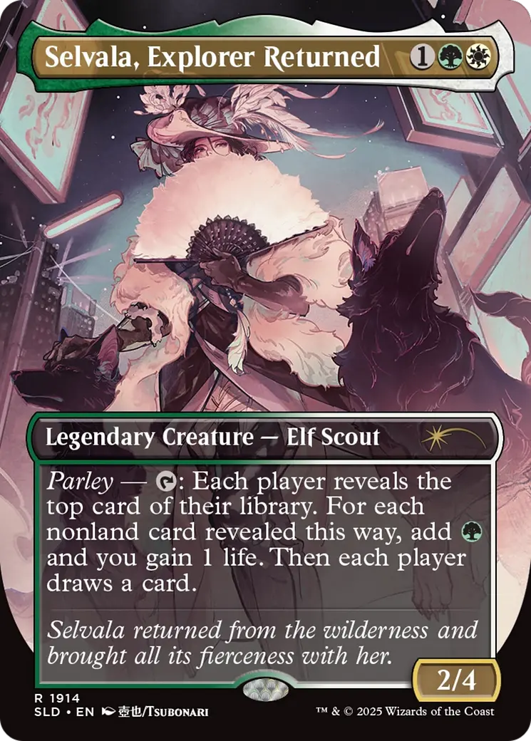 Selvala, Explorer Returned (Rainbow Foil) [Secret Lair Drop Series] 1