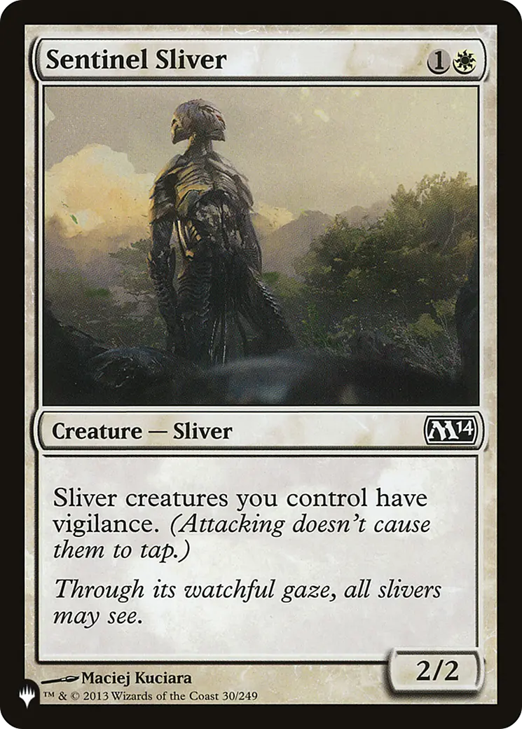 Sentinel Sliver [The List] 1