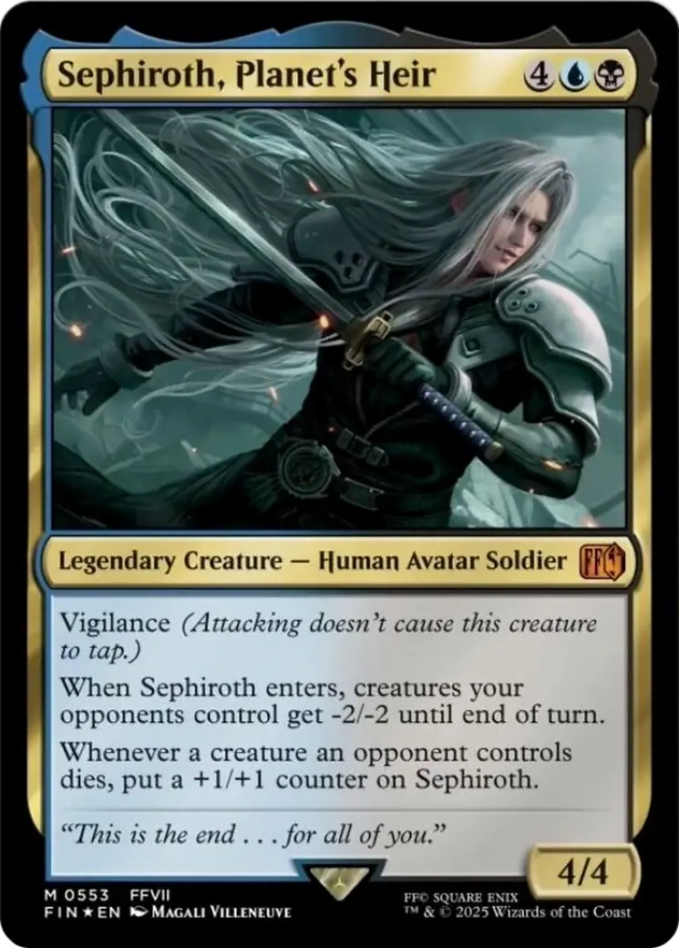 Sephiroth, Planet's Heir [Final Fantasy] 1