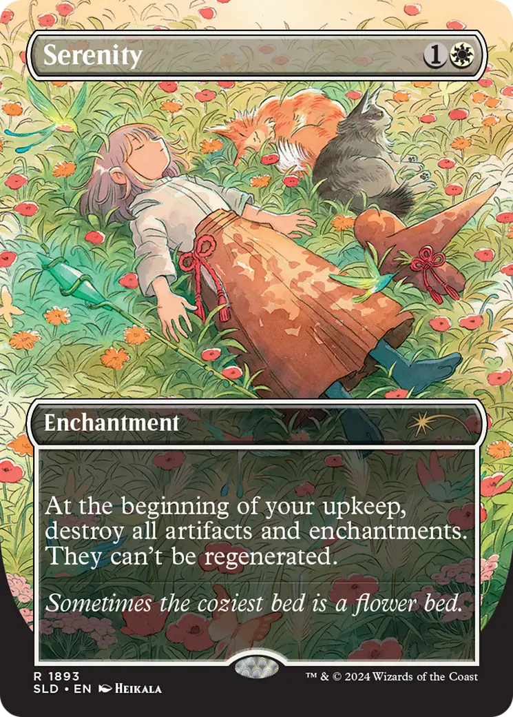 Serenity (Rainbow Foil) [Secret Lair Drop Series] 1