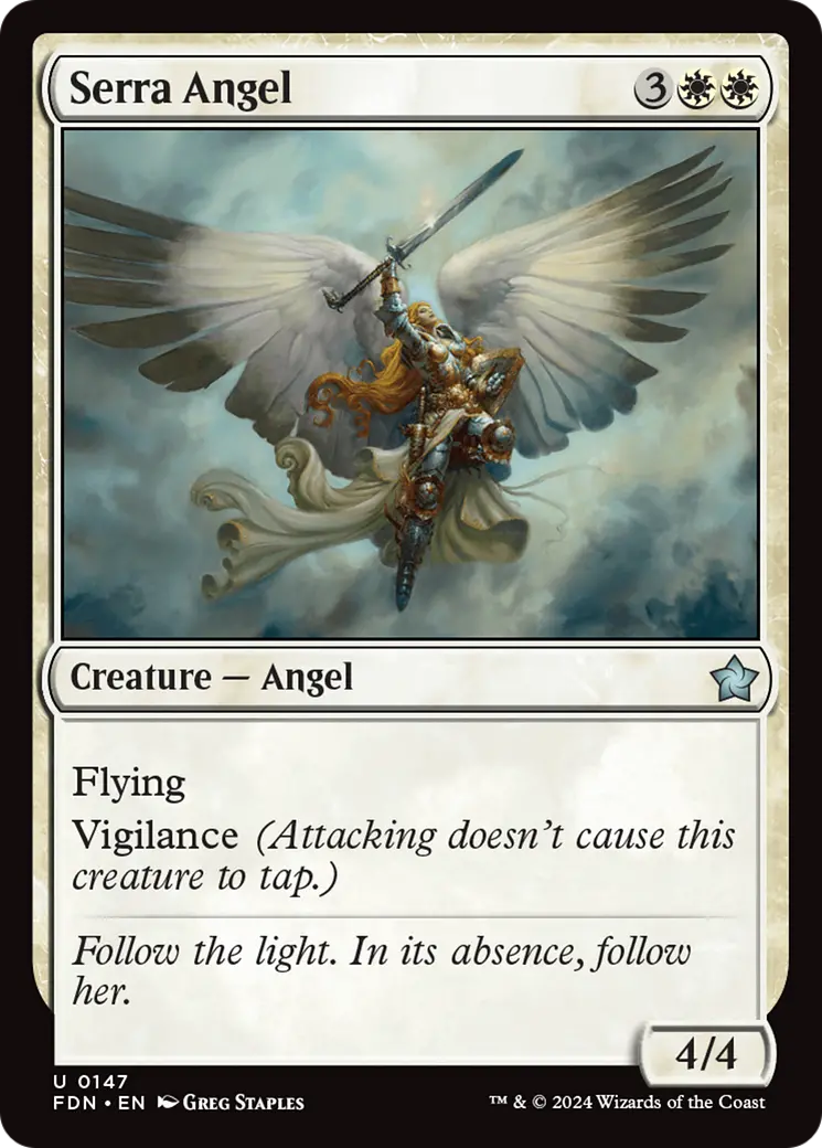 Serra Angel [Foundations] 1