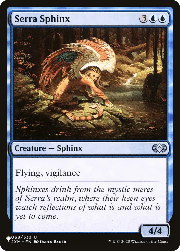 Serra Sphinx [The List] 1