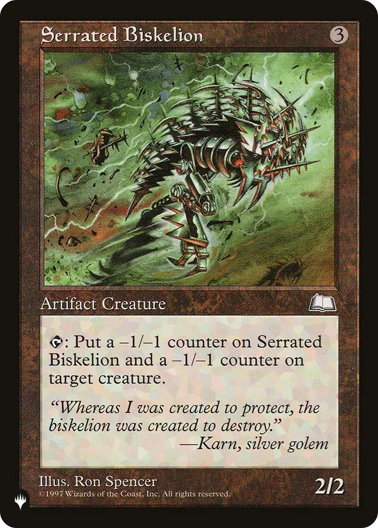 Serrated Biskelion [The List] 1